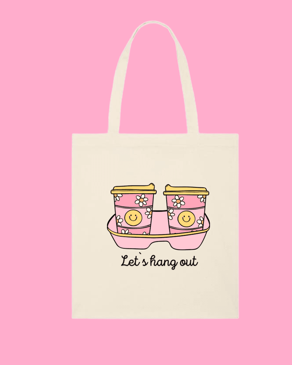 TOTE BAG – Let’s Hang Out – Festligetrykk
