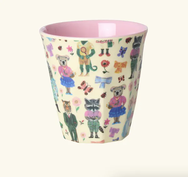 Hovedbilde LITEN KOPP – Rosa innside med fantasifulle dyr ...