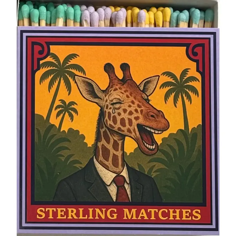 FYRSTIKKER – Laughing Giraffe – Lets Match and Co