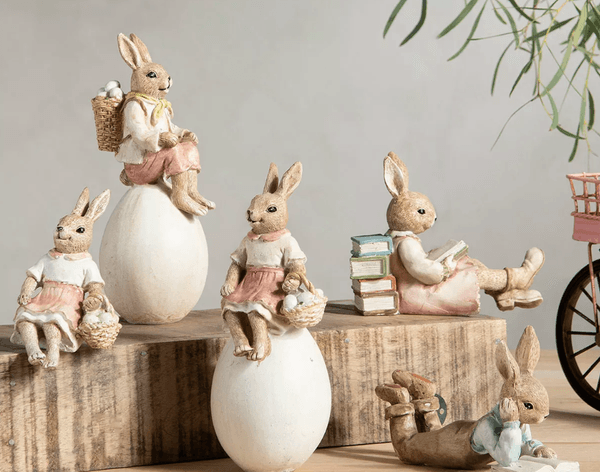 Hovedbilde PÅSKEPYNT – Kanin på egg – Alot