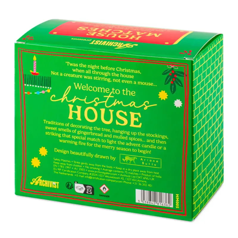 FYRSTIKKER – Christmas House – Archivist