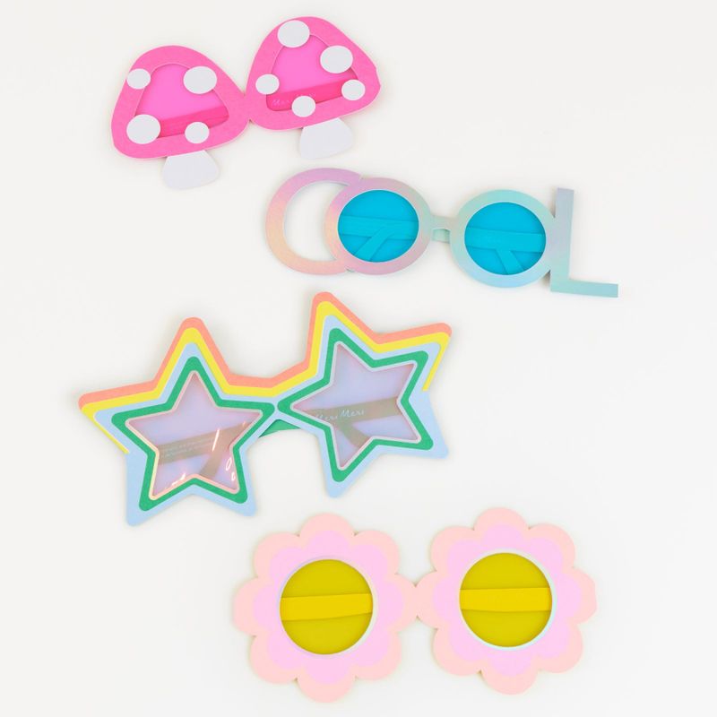 PARTYBRILLER – Morsomme figurer – 12-pk – Meri Meri