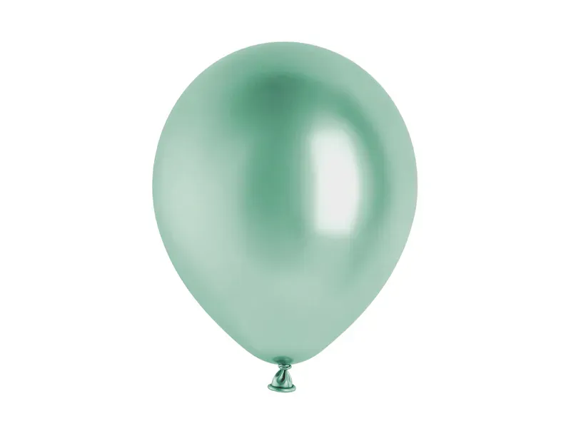 BALLONGER - Glossy - Flaskegrønn - 30 cm - 10 pk - PartyDeco