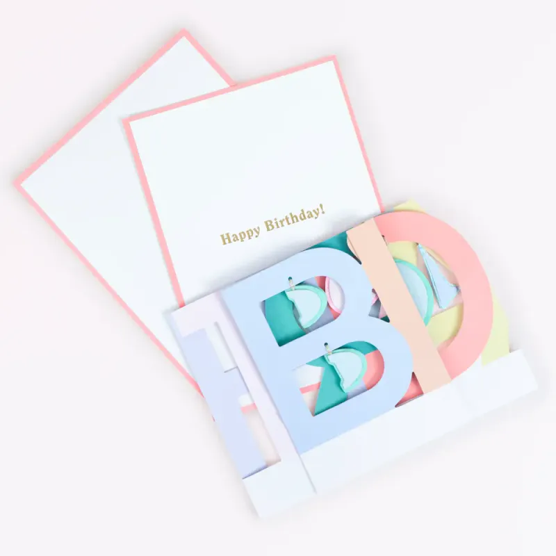 KORT – Happy Birthday Pop-Up – Meri Meri