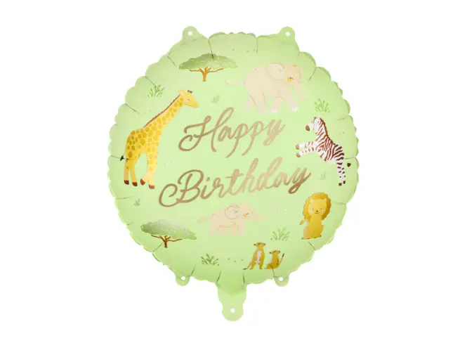 Hovedbilde FOLIEBALLONG – Happy Birthday safari – ...