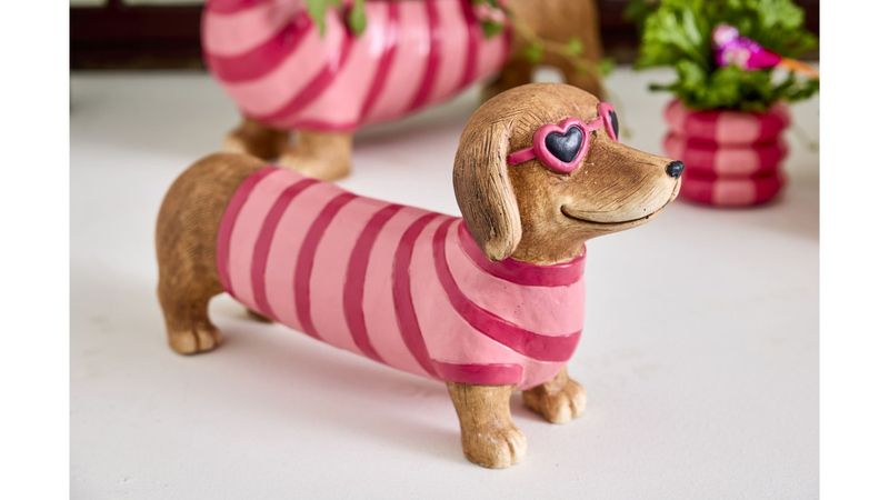 STOR DEKORASJON – Hund med solbriller og genser – 2Have