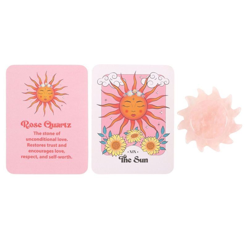 ROSENKVARTS – Solformet Krystall – The Sun – Something Different