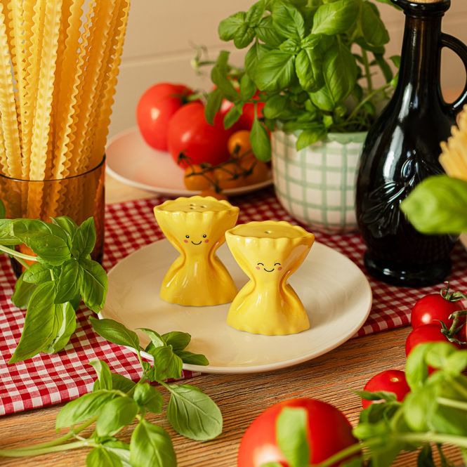 Hovedbilde SALT- OG PEPPERBØSSER – Sløyfepasta – Sass & ...