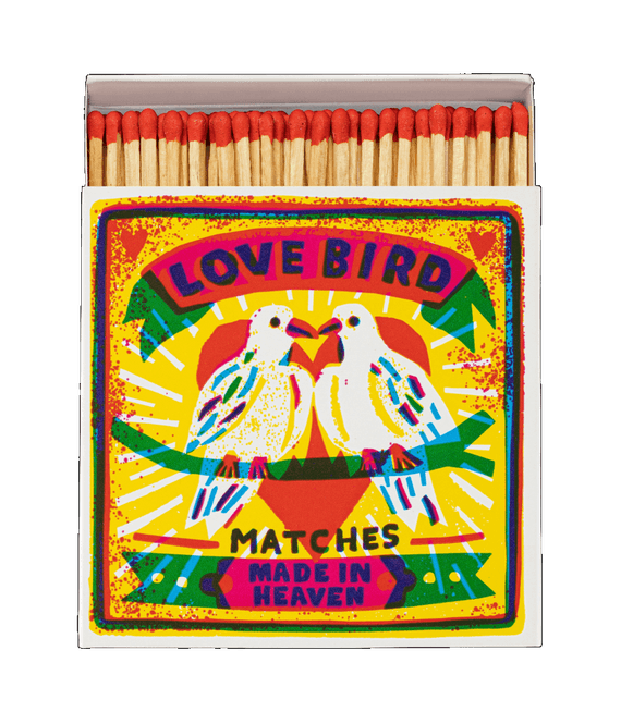 Hovedbilde FYRSTIKKESKE – Love Birds – Archivist