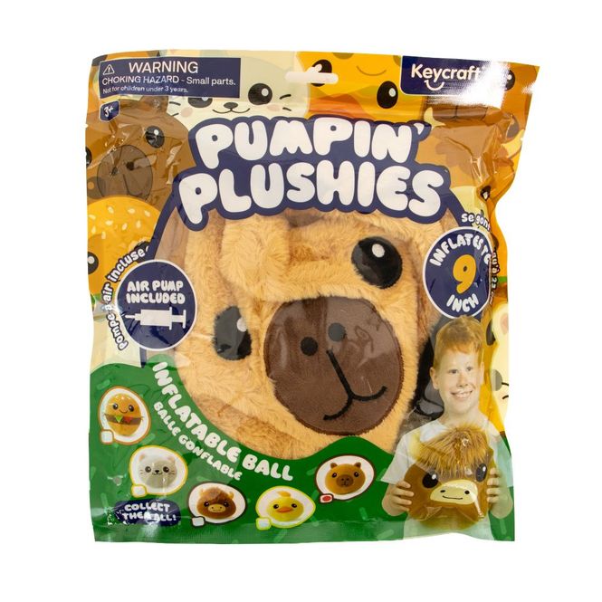 Hovedbilde OPPBLÅSBAR PLYSJ-CAPYBARA – Keycraft
