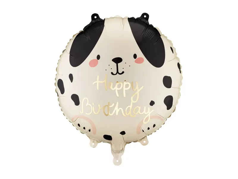 FOLIEBALLONG – Happy Birthday Hund – PartyDeco