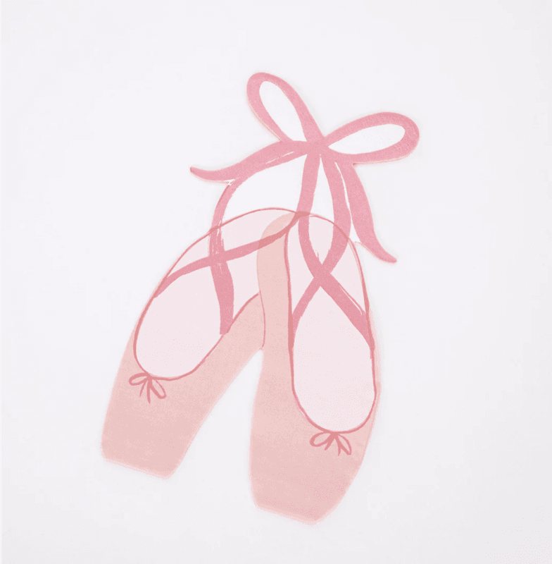 SERVIETTER – Ballettsko – 16-pk – Meri Meri