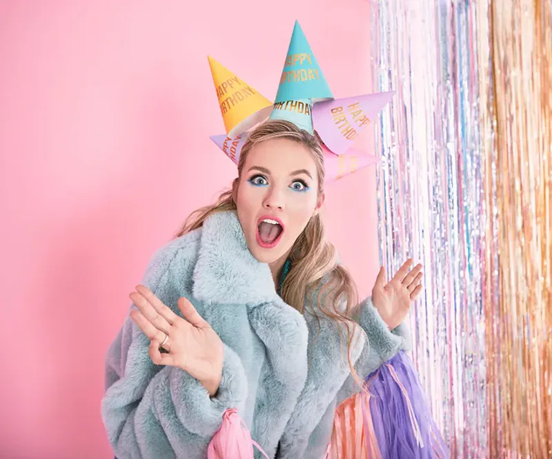 PARTYHATTER – Happy Birthday – 6 pk – PartyDeco