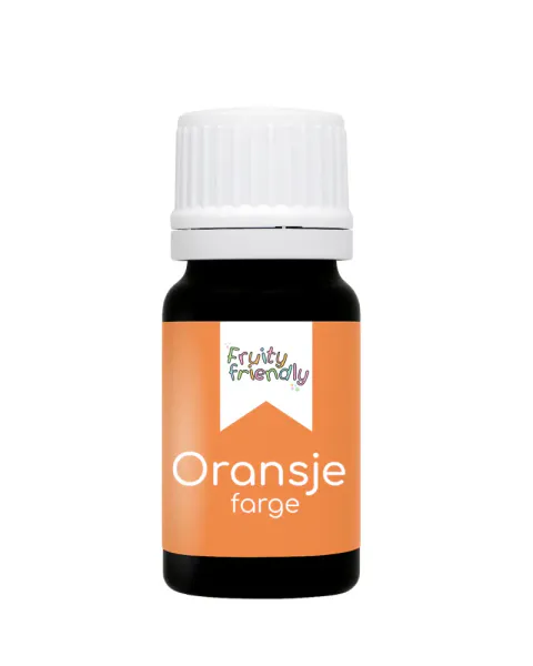 Hovedbilde VANNLØSELIG FARGE - Oransje farge 10 ml – ...