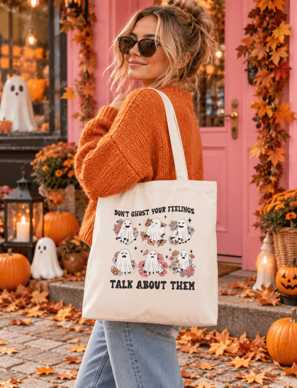 TOTEBAG – Don’t Ghost Your Feelings – Frøken Rosa