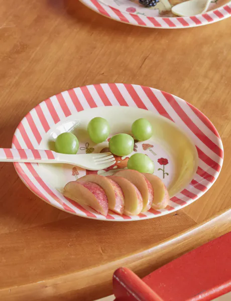 Hovedbilde DYP ASJETT – Rød – Happy Forest Print – ...