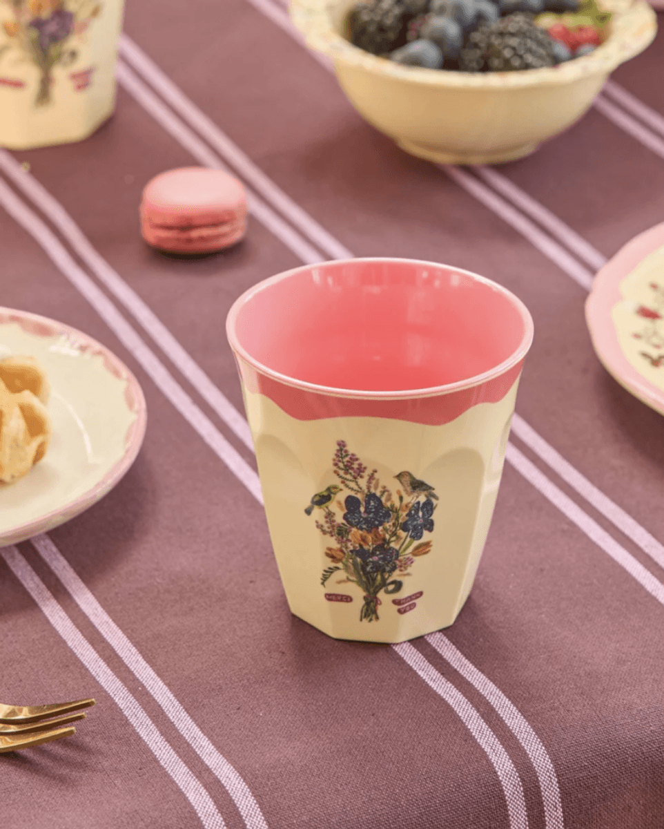 MEDIUM KOPP – Blomsterbukett – Rice x Nathalie Lété