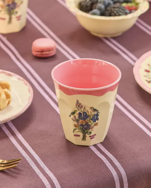 Hovedbilde MEDIUM KOPP – Blomsterbukett – Rice x Nathalie ...