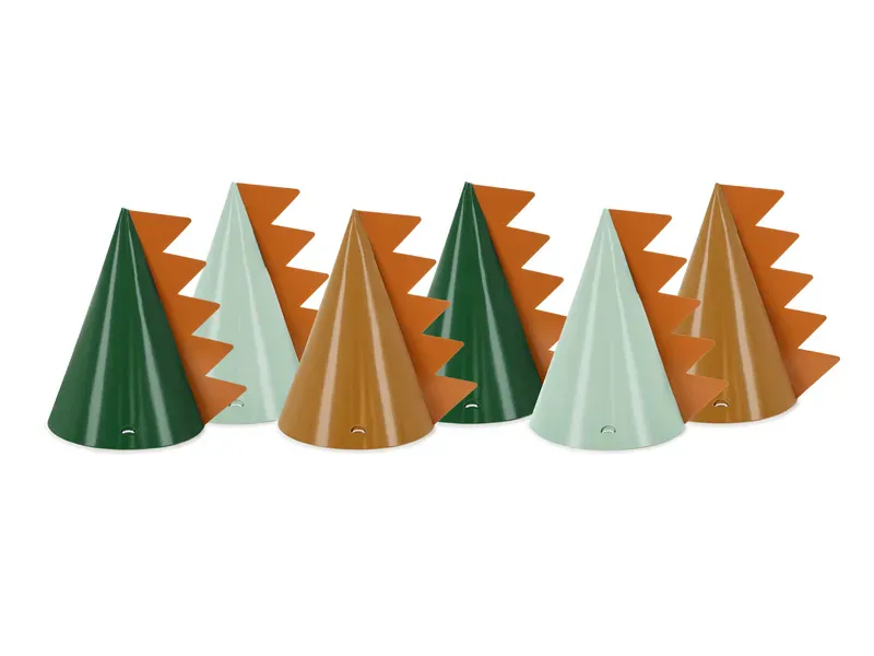 PARTYHATTER – Dinosaur – 6 pk – PartyDeco
