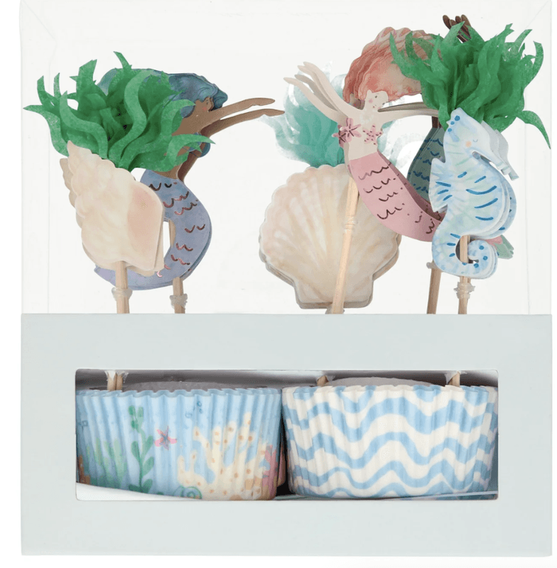 MUFFINSSETT – Havfrue – Meri Meri